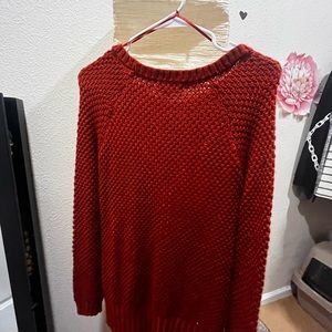 Red rubi sweater